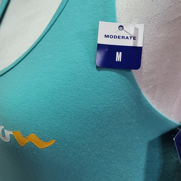 Champion Women's Turquoise NWT Moisture Wicking Racerback Sport Bra Size Medium - Picture 7 of 13